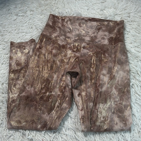 lululemon athletica Pants - Lululemon Align High-Rise Pant 25" *Shine Diamond Dye Misty Shell Cacao Diffuse